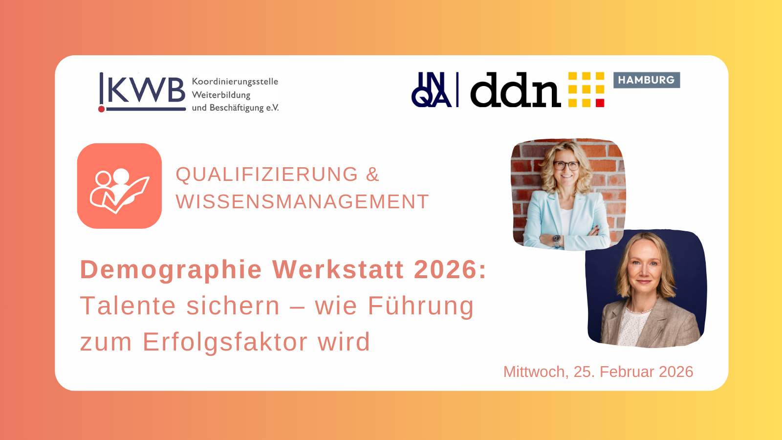 Demographie Werkstatt: Talente sichern – wie Führung zum Erfolgsfaktor wird