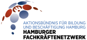 Logo: Aktionsbündnis für Bildung und Beschäftigung Hamburg – Hamburger Fachkräftenetzwerk